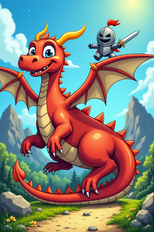 Dragon & Knight's Day Out