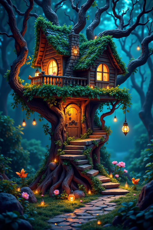 Enchanted Treetop Getaway